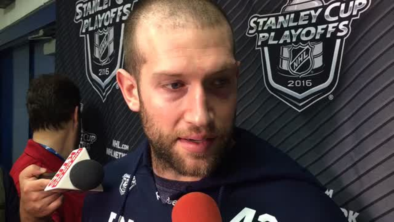 Blues captain David Backes breaks down 3-1 series lead over Blackhawks