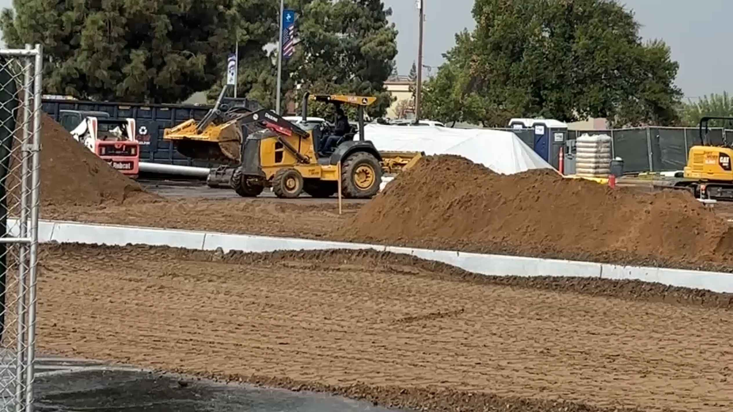 A new-to-California coffee chain is building on this busy corner in Clovis