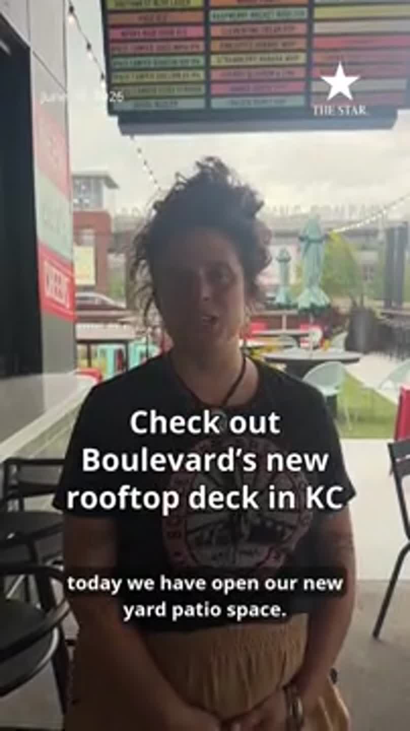 See Boulevard's rooftop patio deck, open for World Cup visitors & Kansas Citians