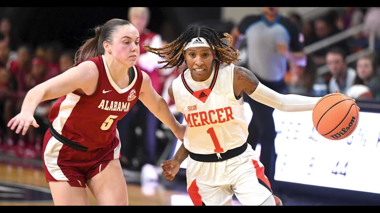 Photos: Mercer women fall to Alabama 88-52