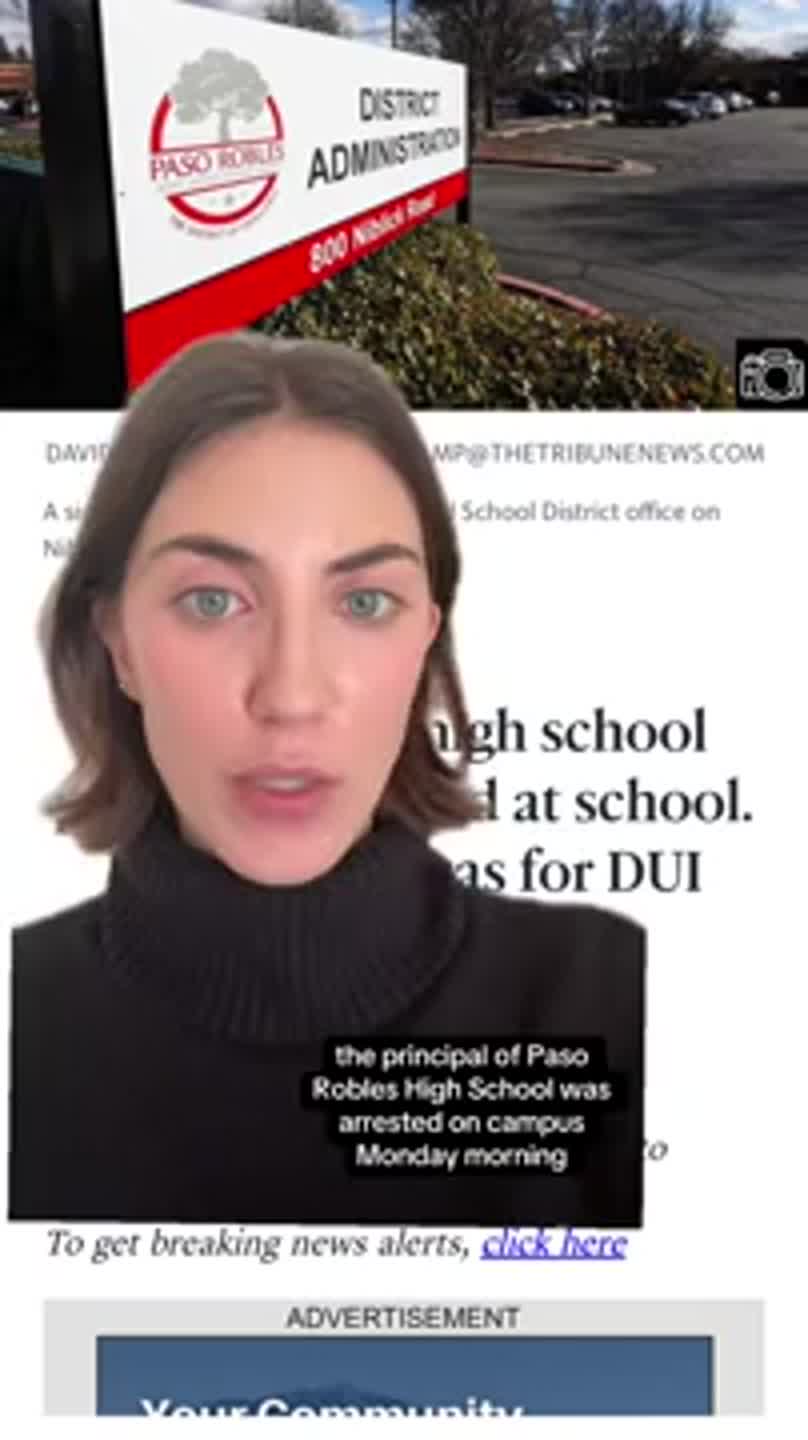 SLO County school principal arrested, placed on administrative leave