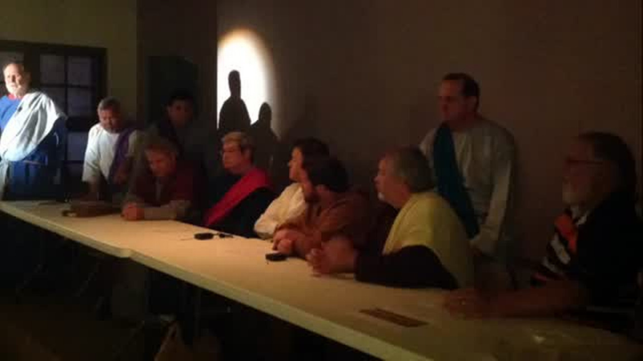 A Living da Vinci’s ‘Last Supper’