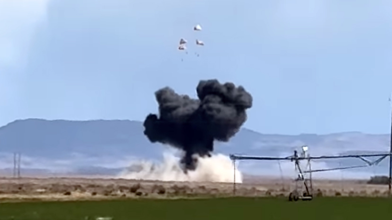 Video shows new angle of Mountain Home military air show crash