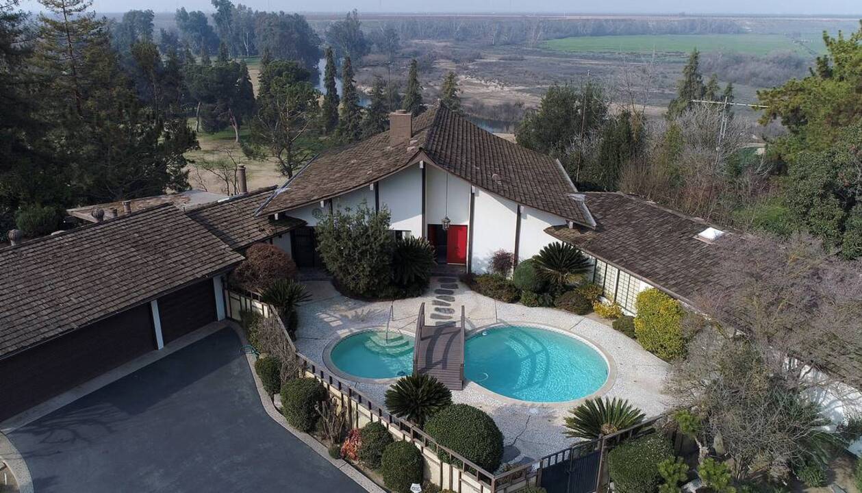 There are no better views than from this home overlooking the San Joaquin River
