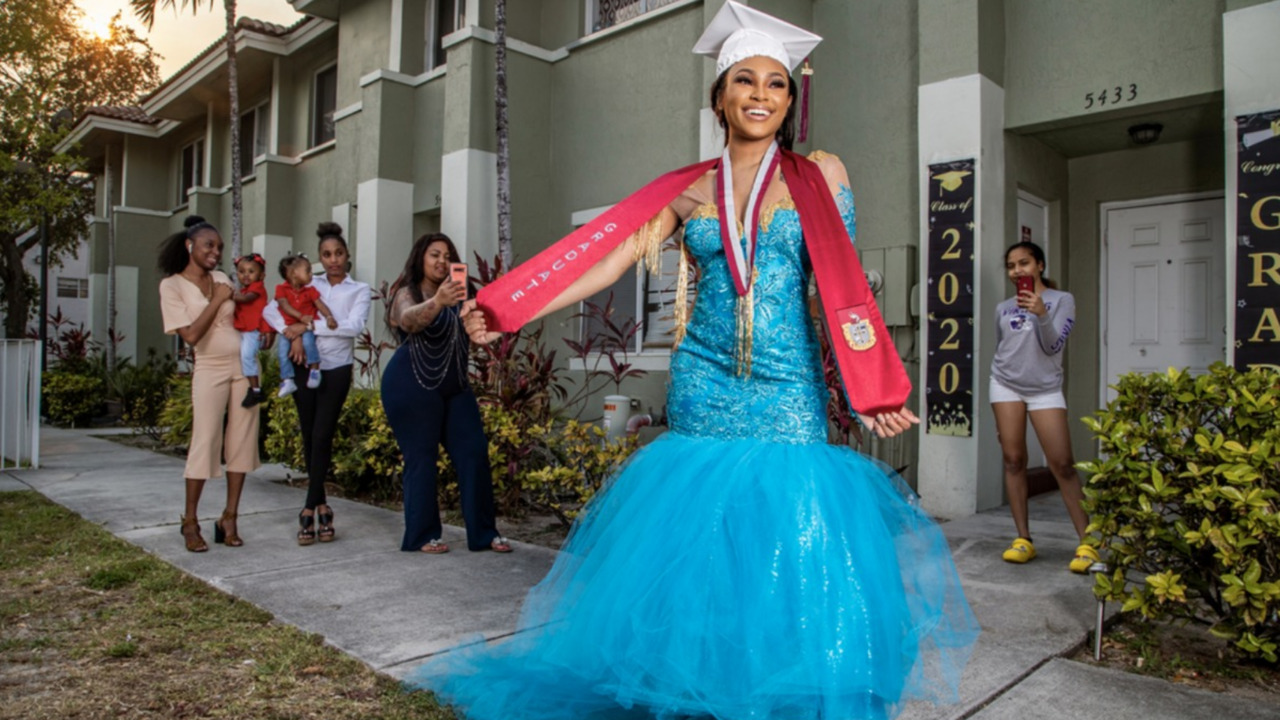 High school graduate designed her $1,600 dress, but now prom is canceled