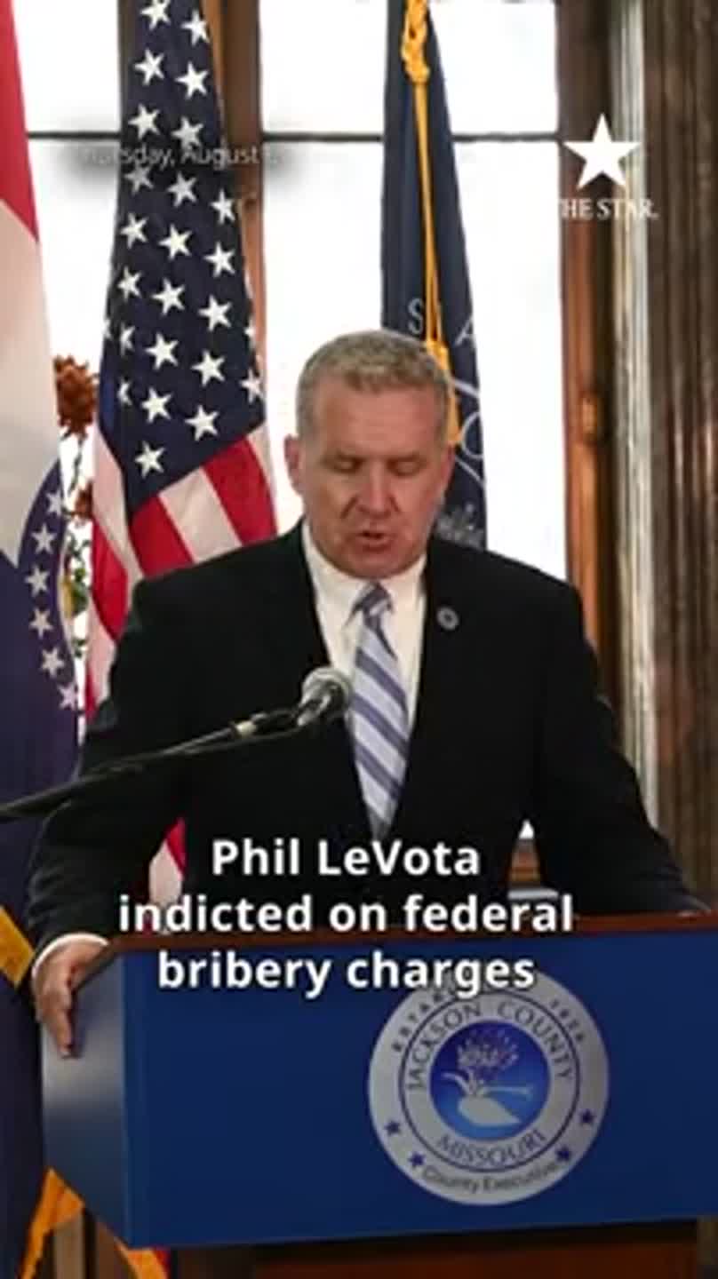 Jackson County Executive Phil LeVota says he’ll stay in office after indictment