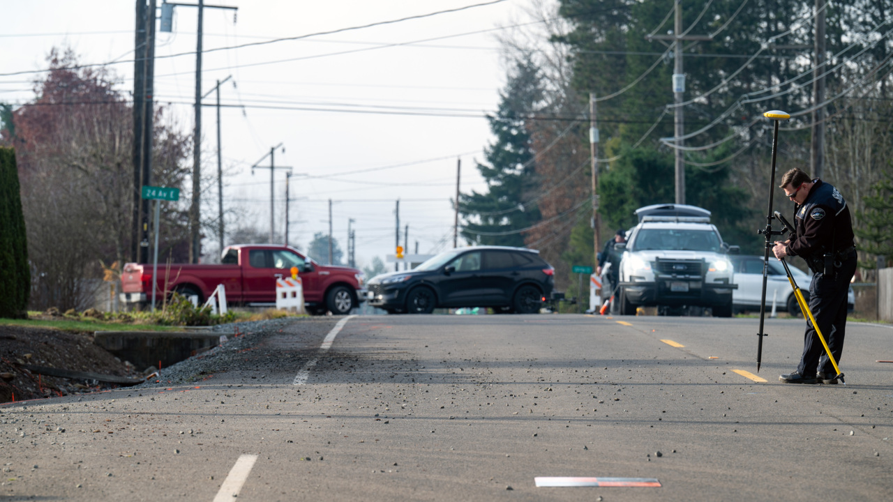 Police investigate Midland hit and run that struck two girls Saturday, killing one