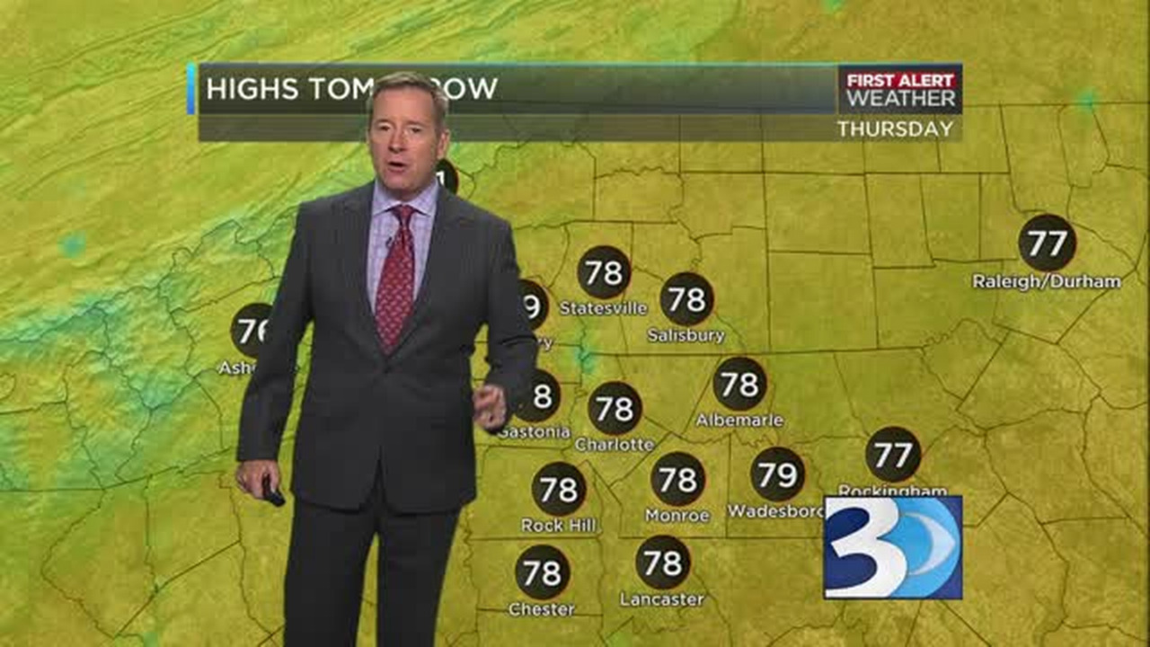 WBTV First Alert Weather forecast for 10.21.15