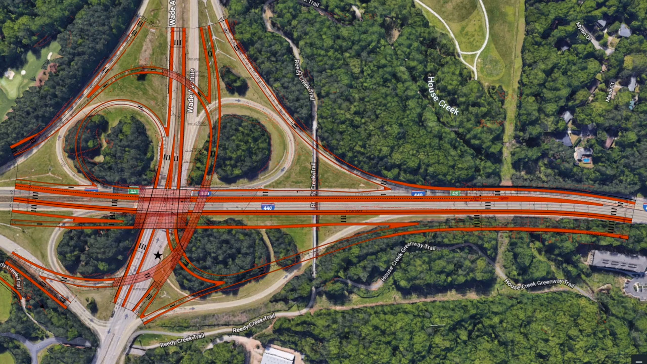 Traffic pattern changes at Raleigh’s Wade/Beltline interchange, as new bridges open