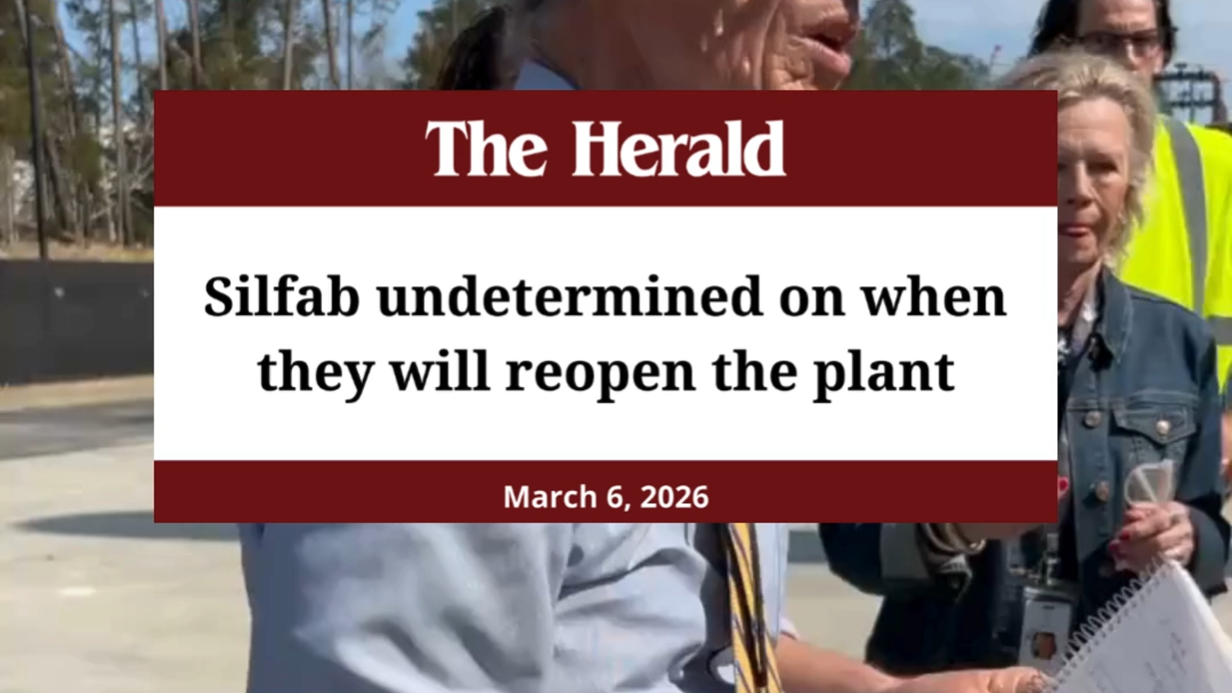 Silfab holds press conference following public concerns on safety