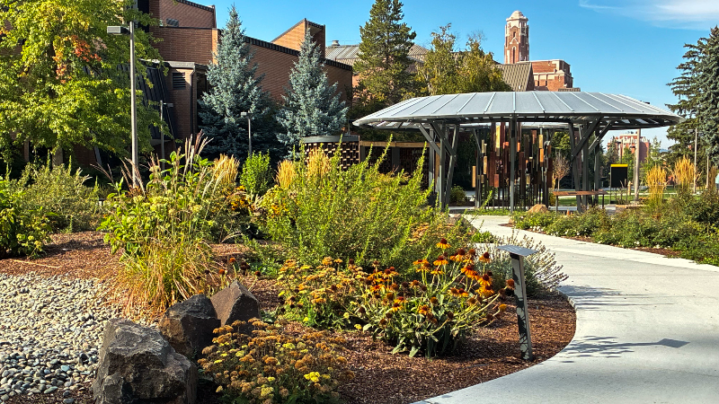 University of Idaho Vandal Healing Garden and Memorial
