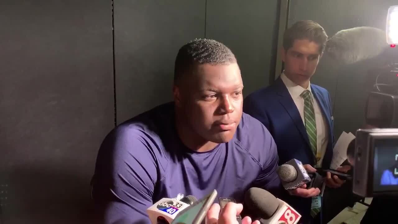 ‘It’s disappointing’: Auburn’s Marlon Davidson on the Tigers’ Outback Bowl loss to Minnesota