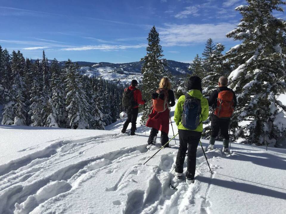 Playing Outdoors: Snowshoeing near Idaho City provides stunning views, terrific workout