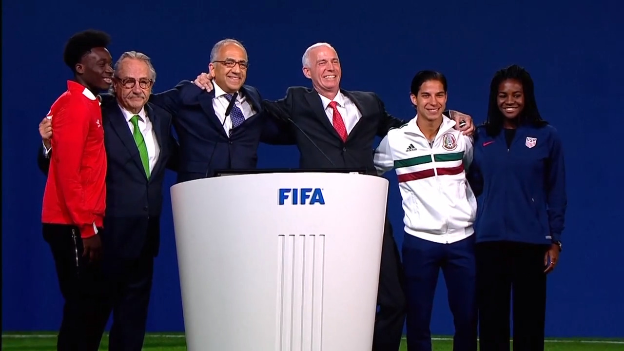 U.S., Canada and Mexico win bid to host 2026 World Cup