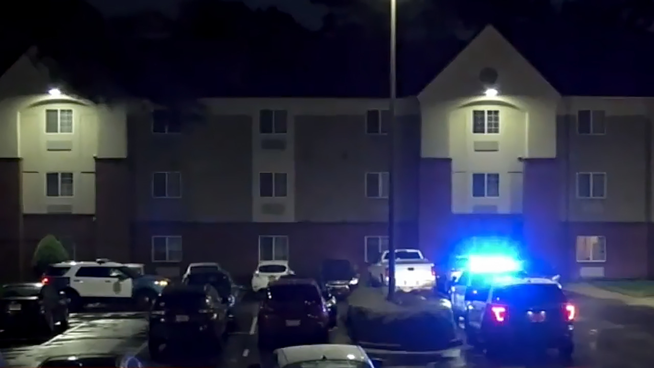 Man charged with killing 4-year-old girl says she hit her head in Raleigh motel bathroom