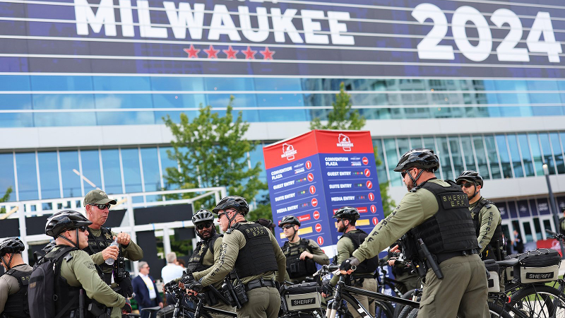 Security tight, spirits high as RNC gets underway in Milwaukee