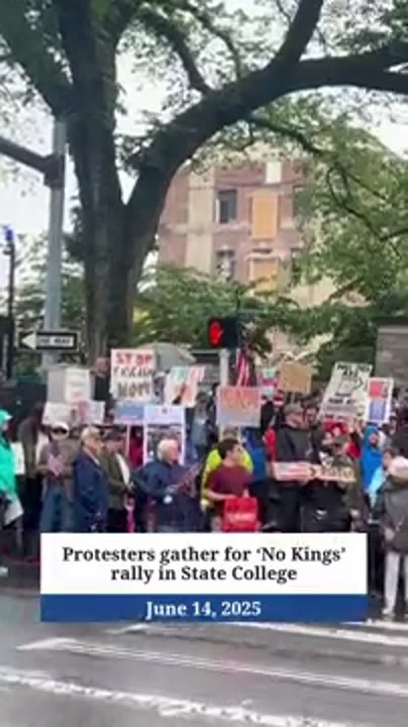 ‘No Kings’ protest in State College