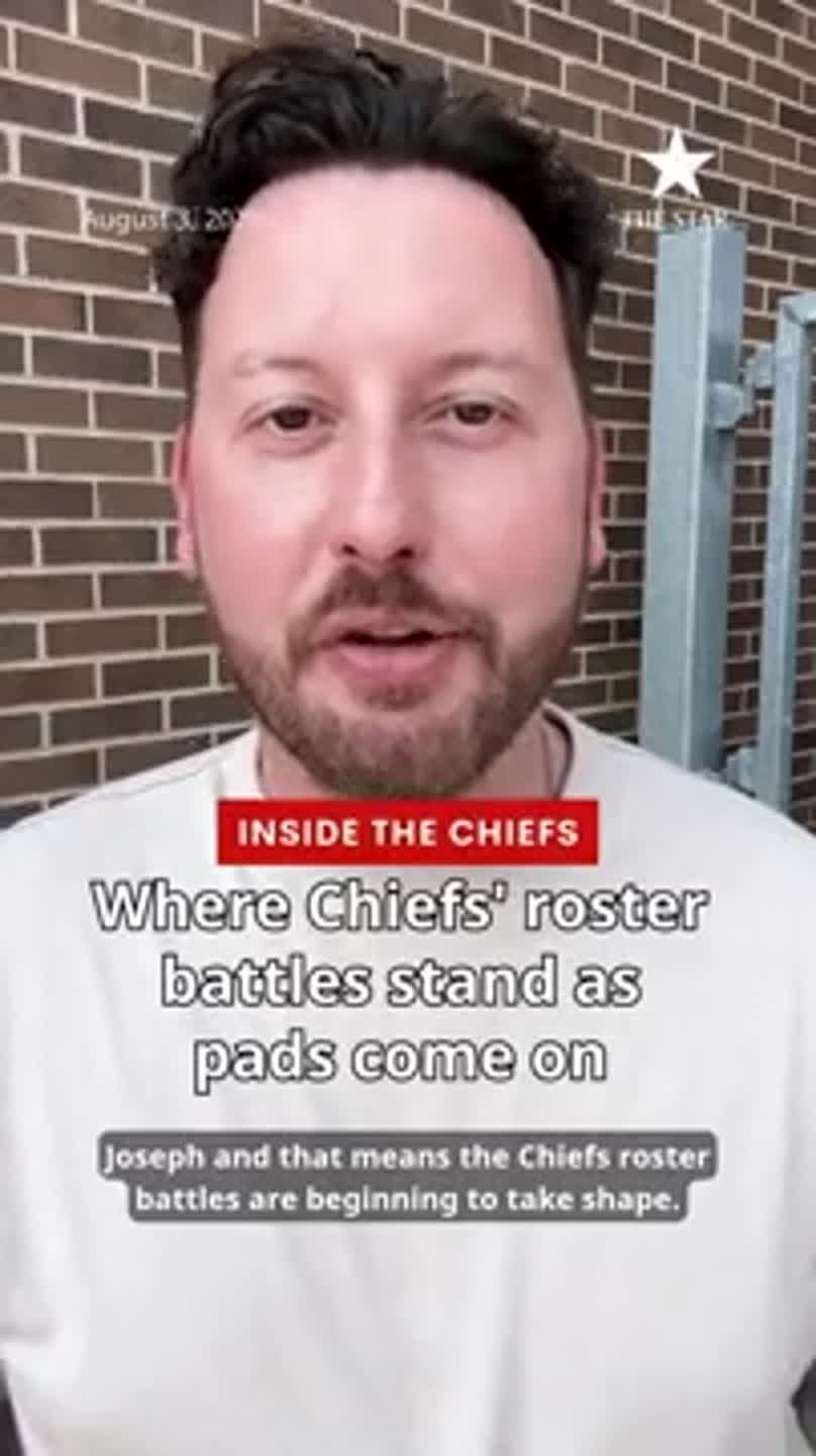 Where Chiefs' roster battles stand as pads come on at training camp