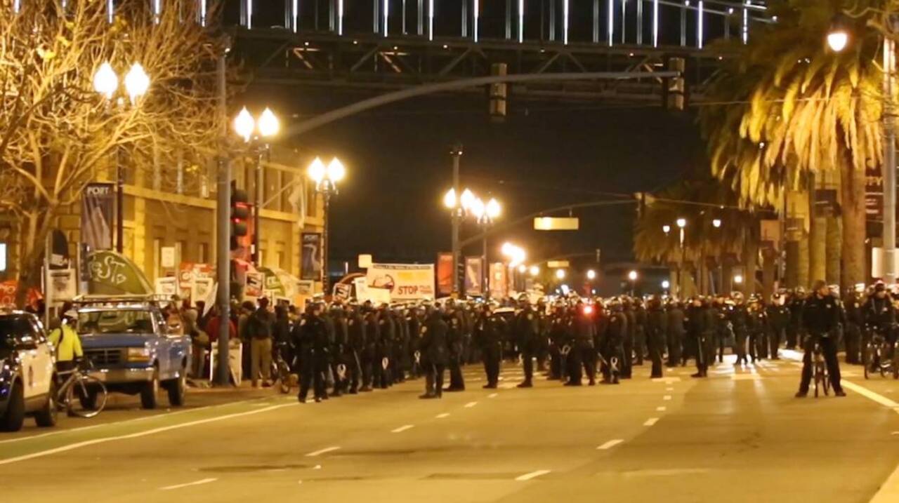 Outrage as homeless pushed away from San Francisco Super Bowl City