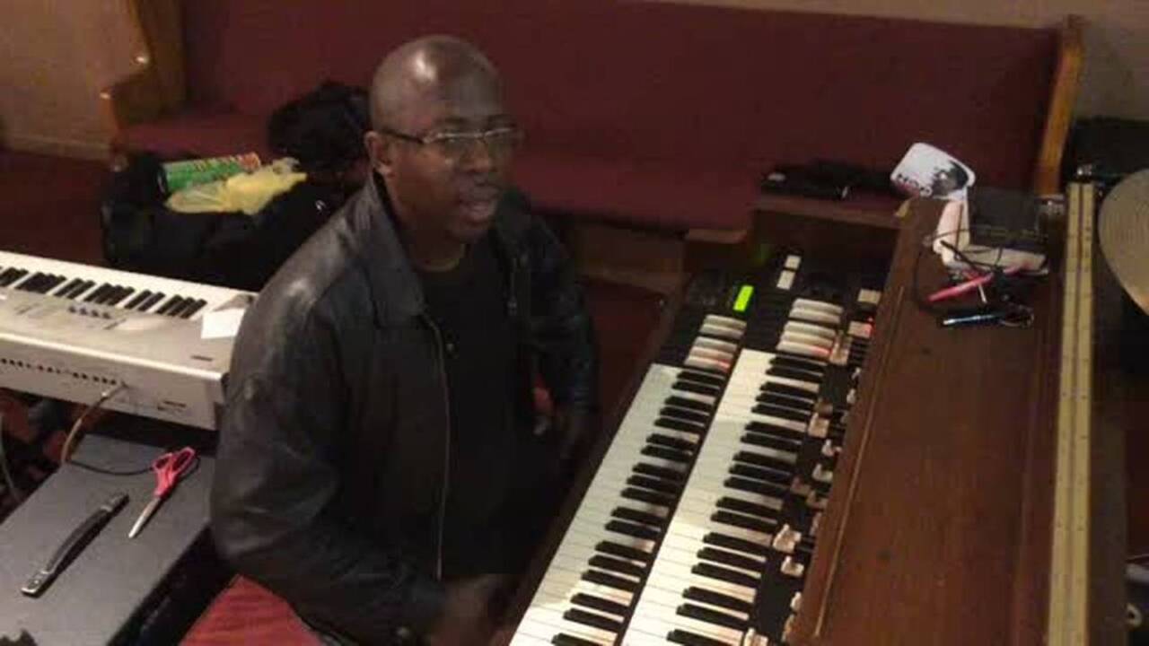 After 37 years, Brown still loves playing piano in church