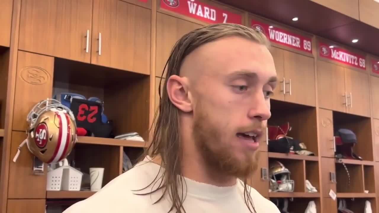 Tight end George Kittle sizes up 49ers quarterback Brock Purdy