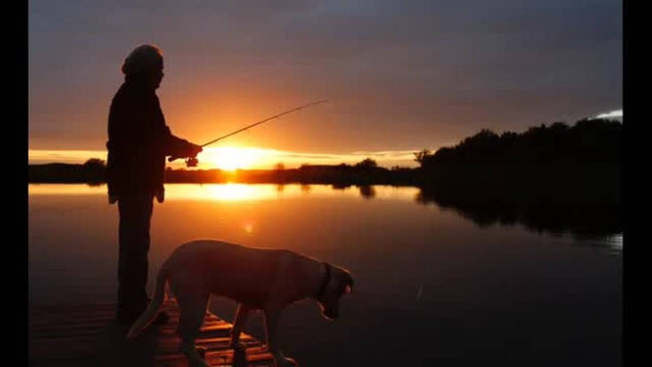 Fishing at the Timber Hills Lake Ranch