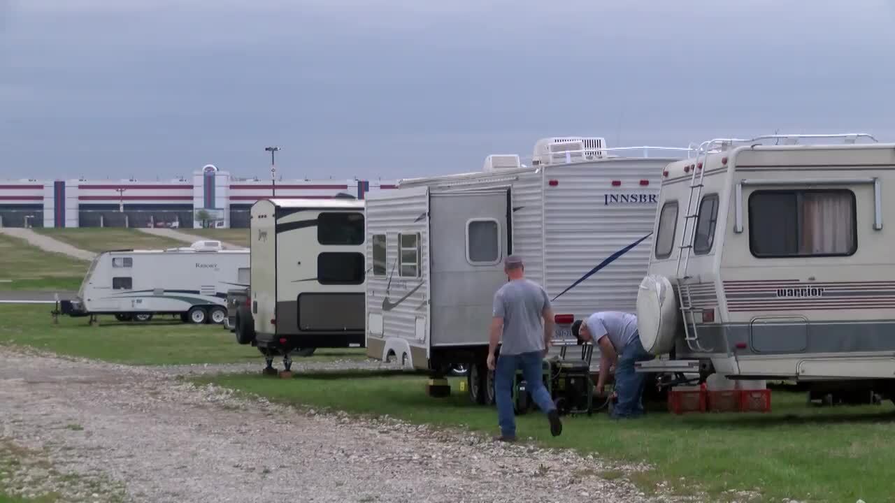 TMS: First campers arrive at Texas Motor Speedway for race week
