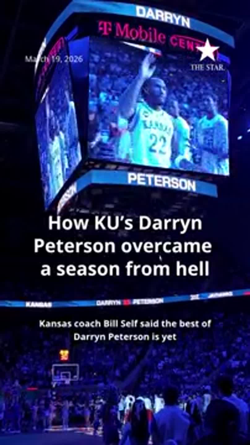 How KU freshman star Darryn Peterson overcame a season from hell