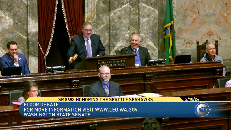 WA Senate Passes Resolution Honoring Seahawks’ SB60 Win