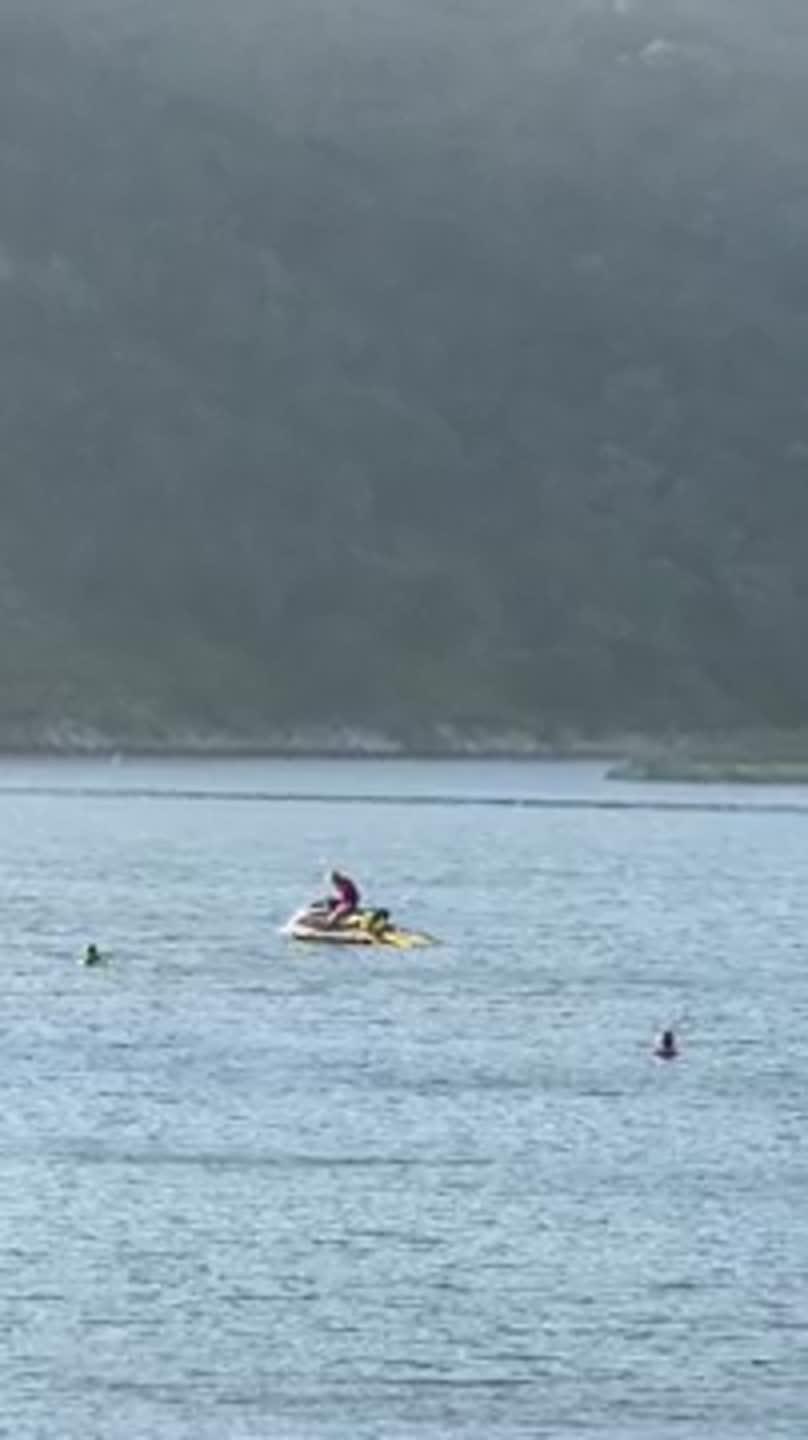 Lopez Lake water rescue in SLO County CA