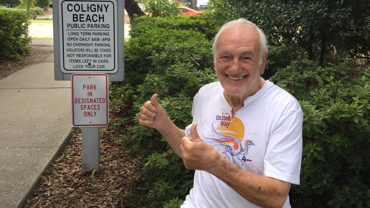 She was vacationing on Hilton Head when this man’s heart stopped. She knew what to do
