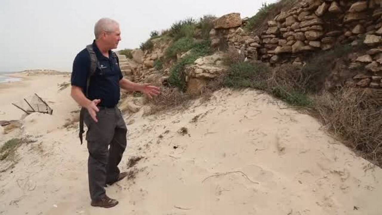 Aqueduct in Israel is a connection to history