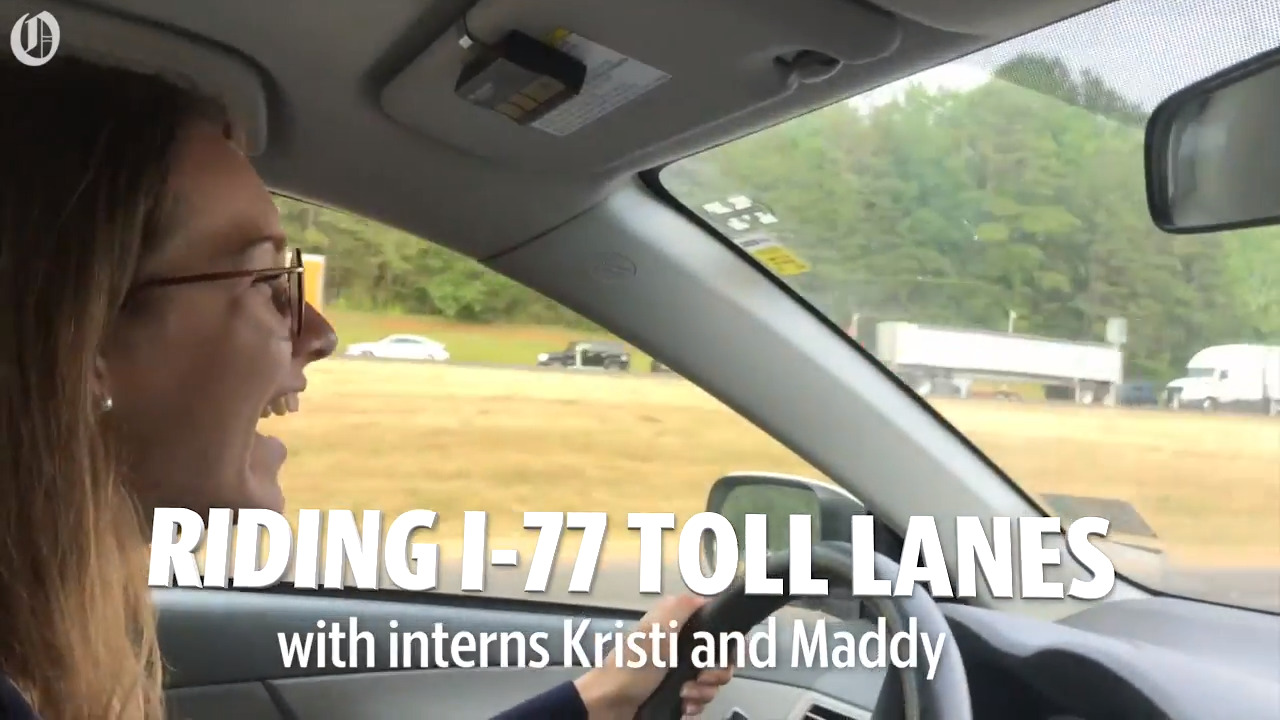 Some drivers like the faster ride of new I-77 toll lanes, but others remain critical