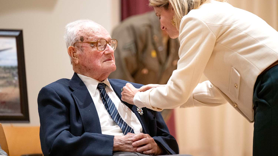 State College World War II veteran receives French Legion of Honor