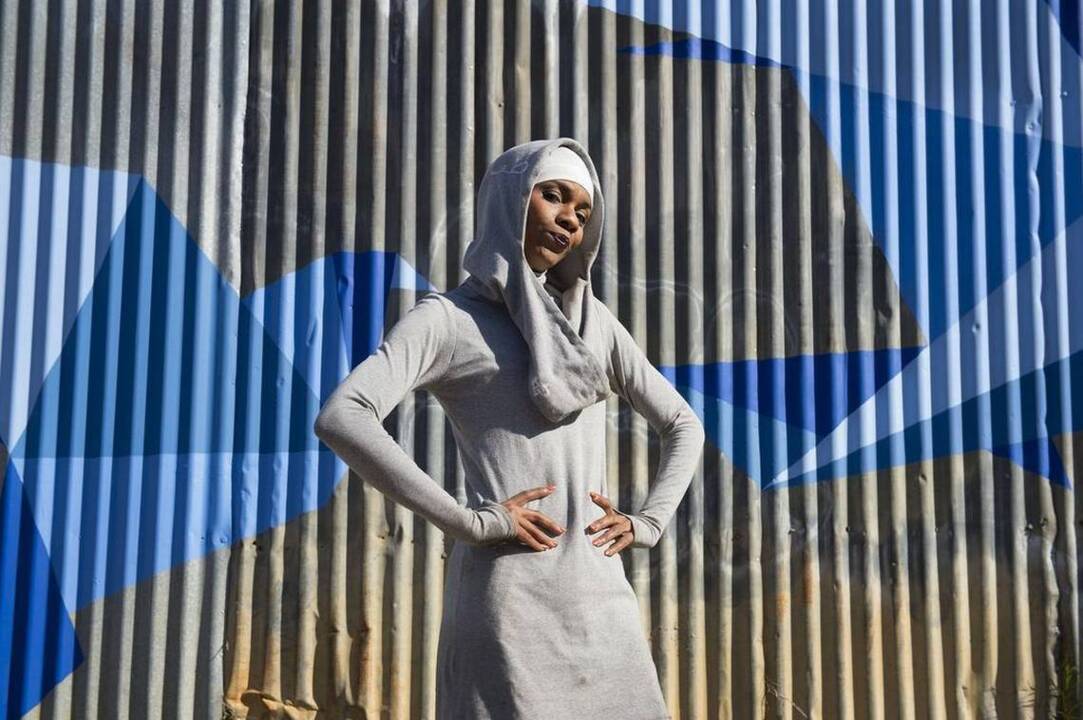 American-Muslim designer makes 'covered' clothing cool