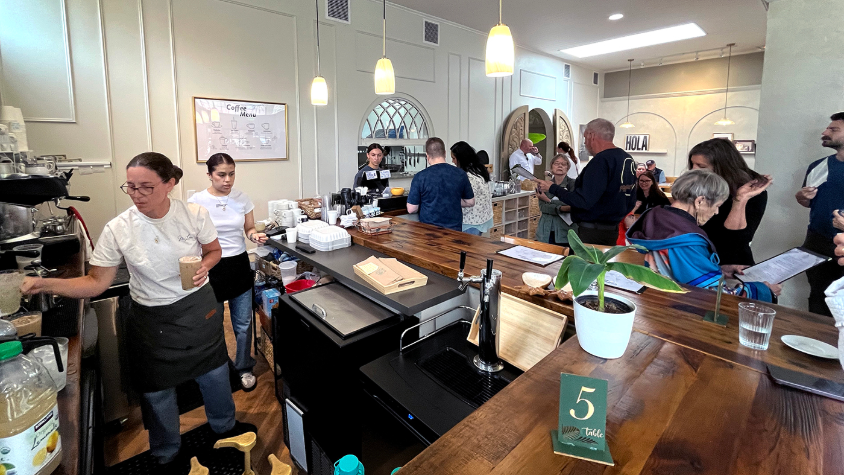 ‘Lines out the door.’ Take a look inside Olympia’s popular new Cuban restaurant
