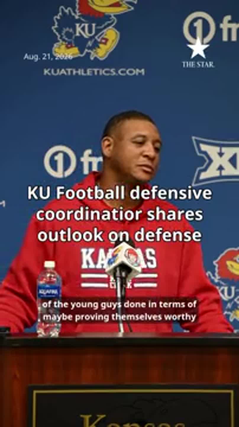 KU Football defensive coordinator shares outlook on defense
