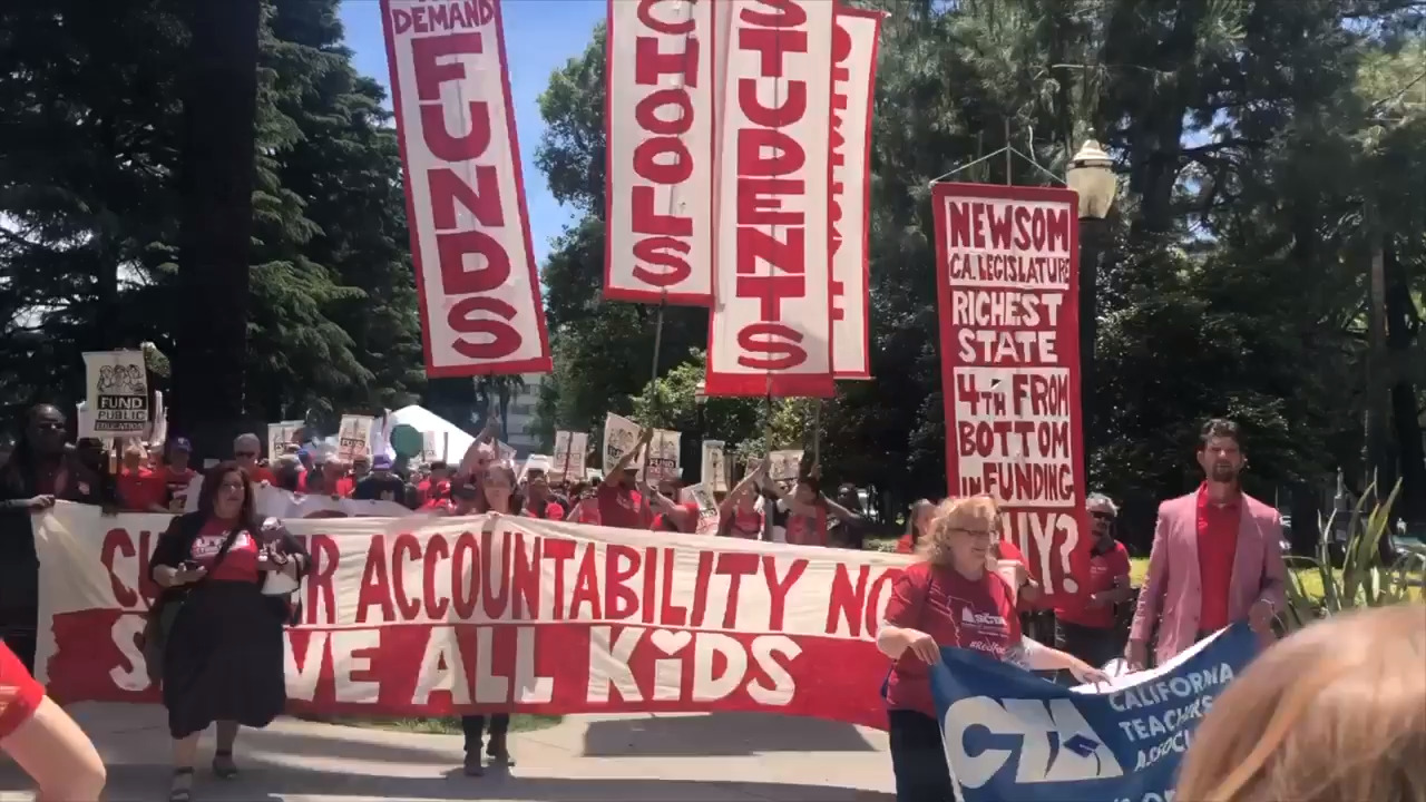 See Red for Ed rally at state capitol