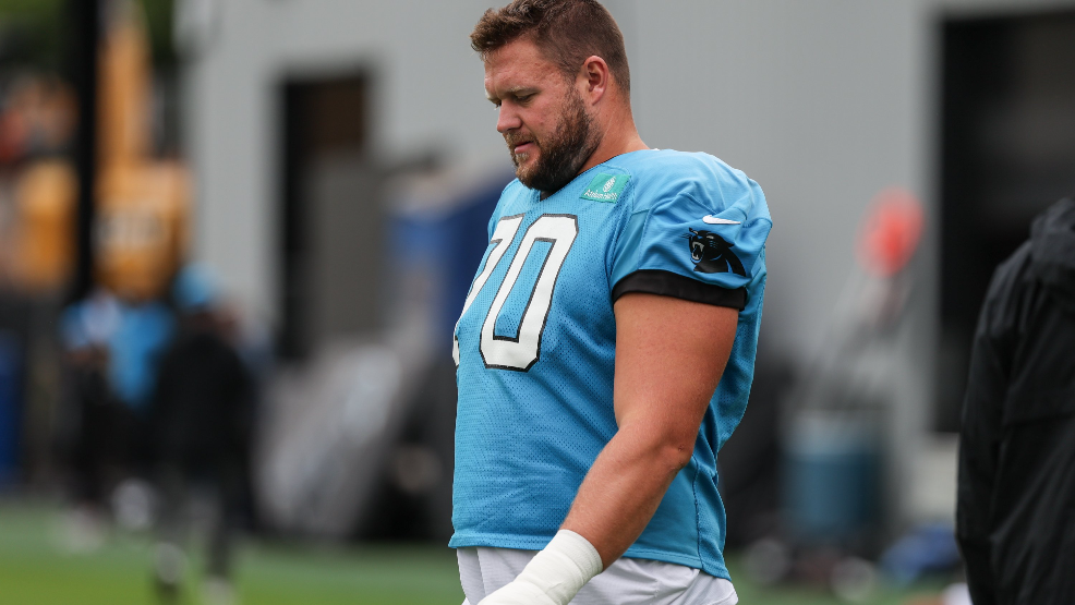 Brady Christensen discusses versatility with Panthers