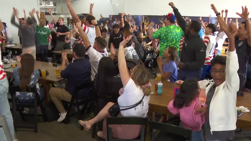 Fans celebrate as US keep World Cup dream alive with win over Bosnia