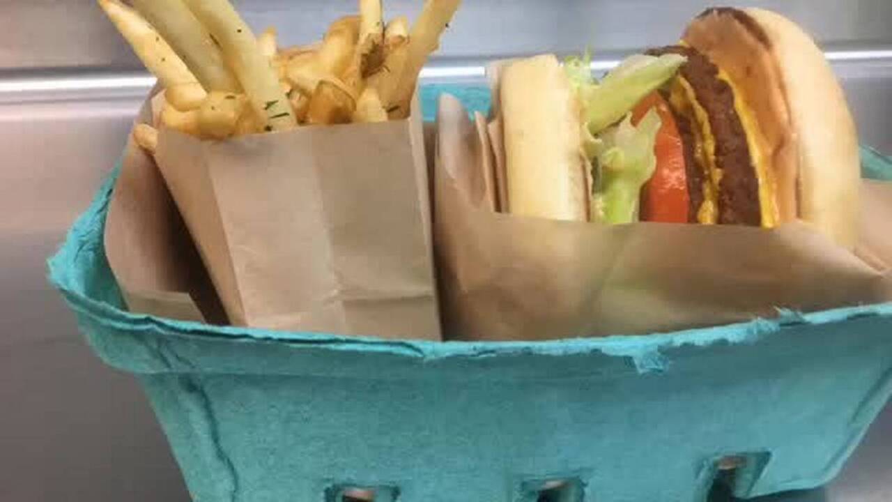 This plant-based burger joint hopes you’ll bite
