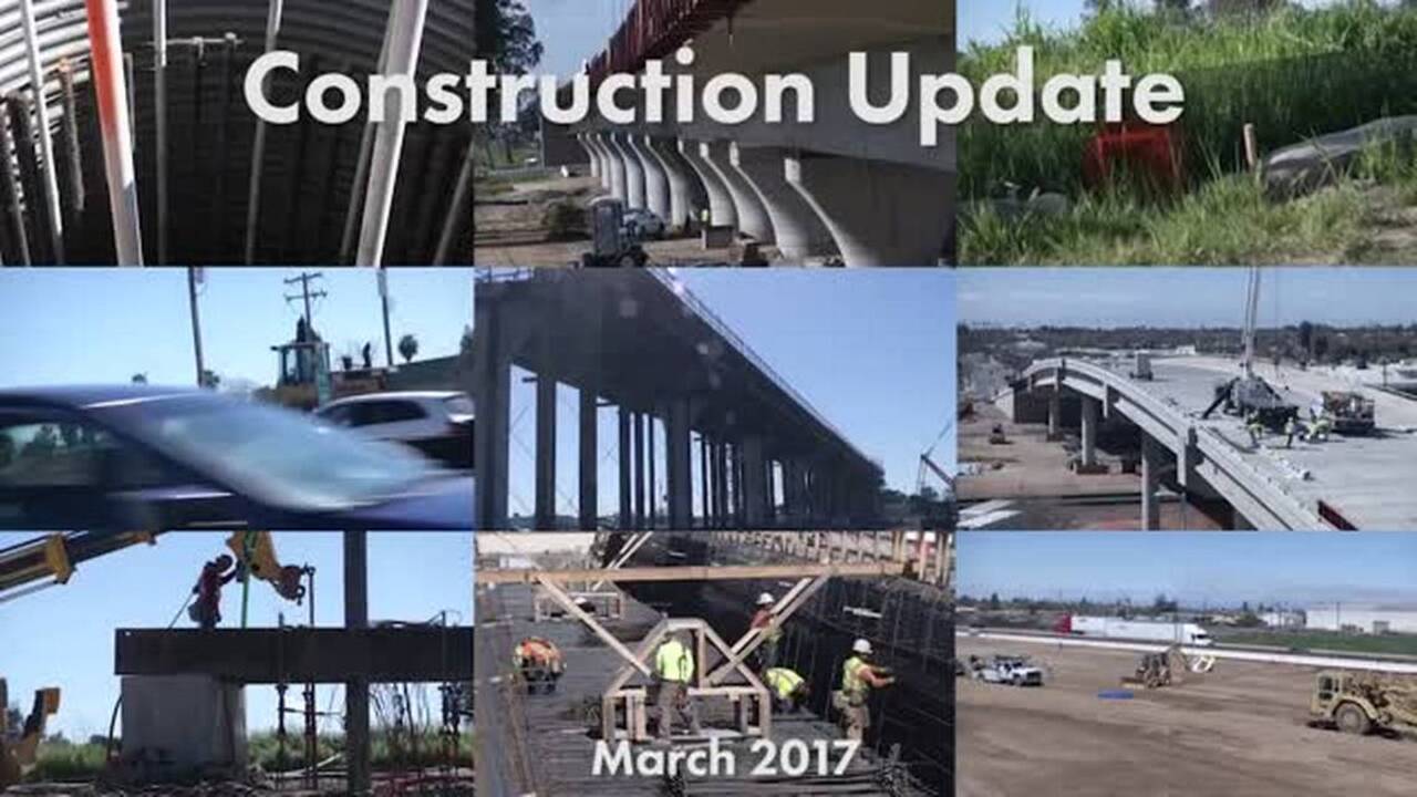 High speed rail construction update for March 2017