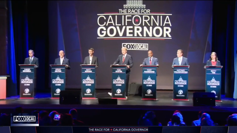 Watch California gubernatorial candidates debate on housing, homelessness, more