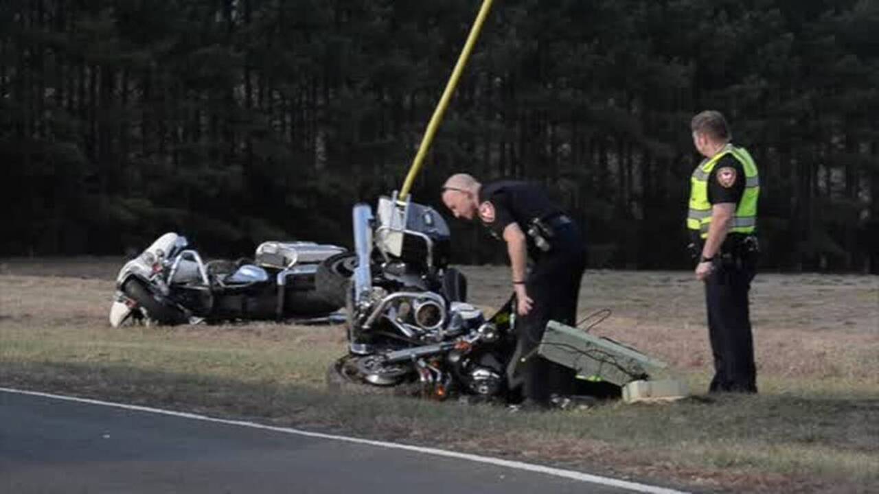 Two Durham cops, deputy injured in motorcycle wreck