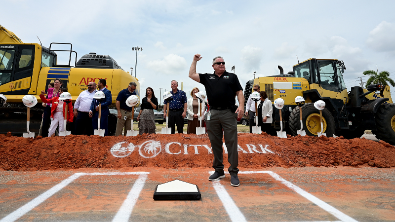 Bradenton leaders break ground on City Park development