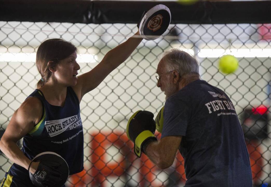 Fitness classes offer a puncher’s chance against Parkinson’s