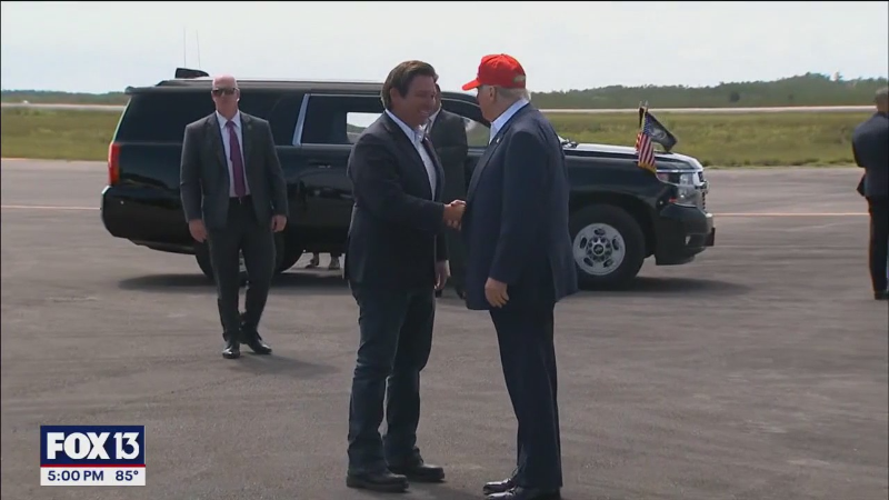 President Trump tours ‘Alligator Alcatraz’