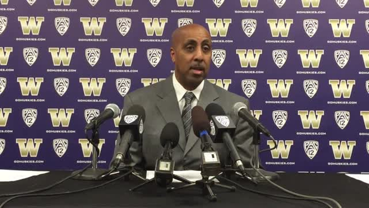 VIDEO: Lorenzo Romar discusses Huskies' 64-53 win over Stanford