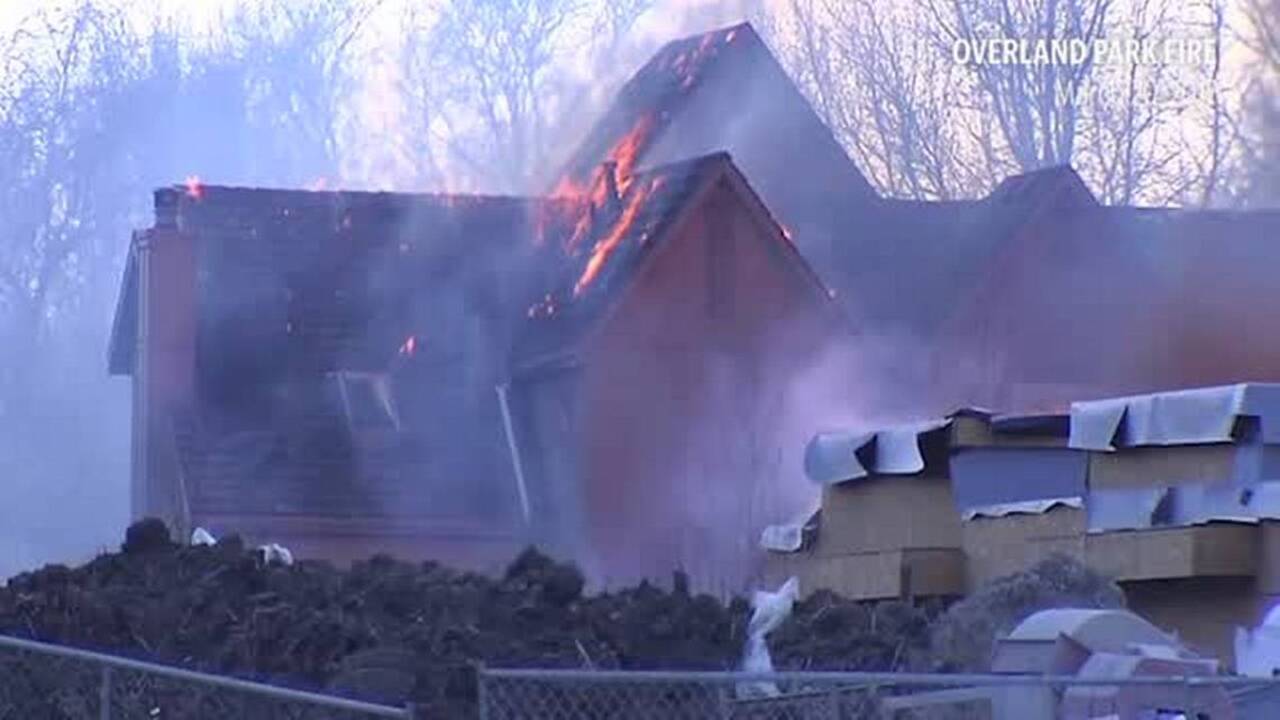 The day after Overland Park's eight-alarm fire