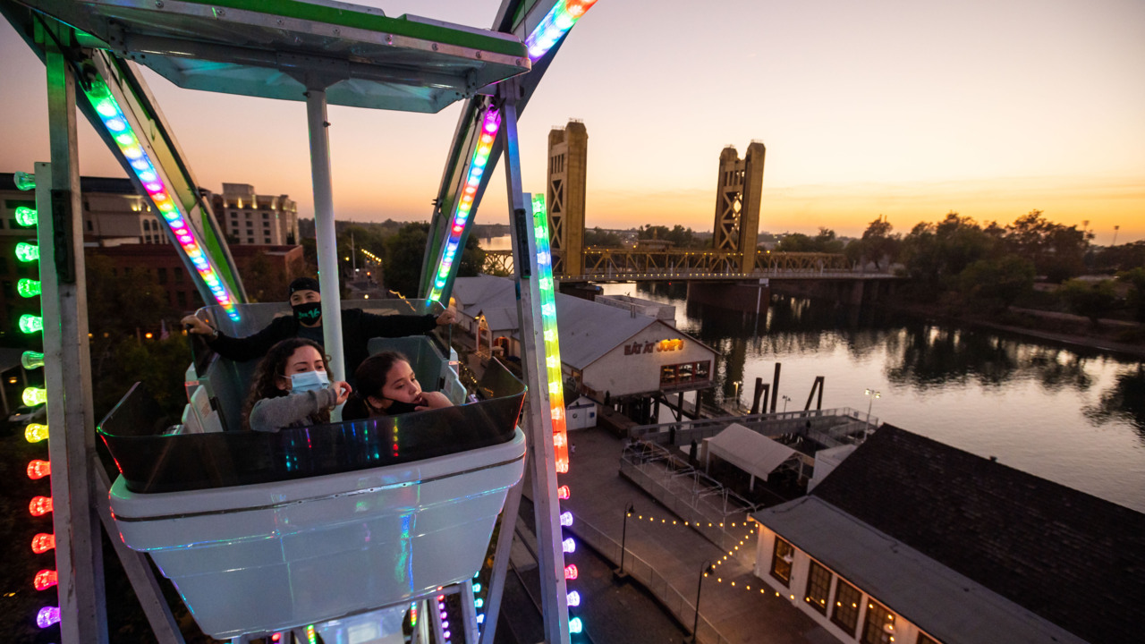 See new Waterfront Wheel in Old Sacramento, a substitute attraction amid COVID-19
